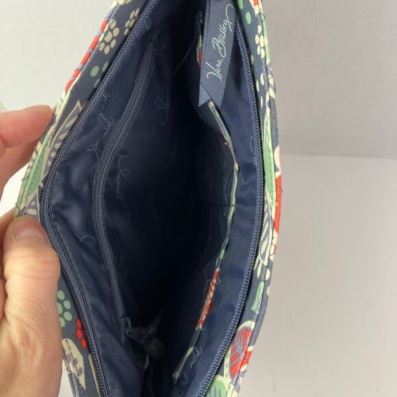 Vera Bradley Double Zip Mailbag Crossbody Purse Bag Nomadic Floral Print - Picture 11 of 16